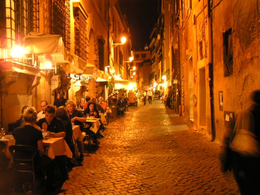 Roma di notte, Rome at night
